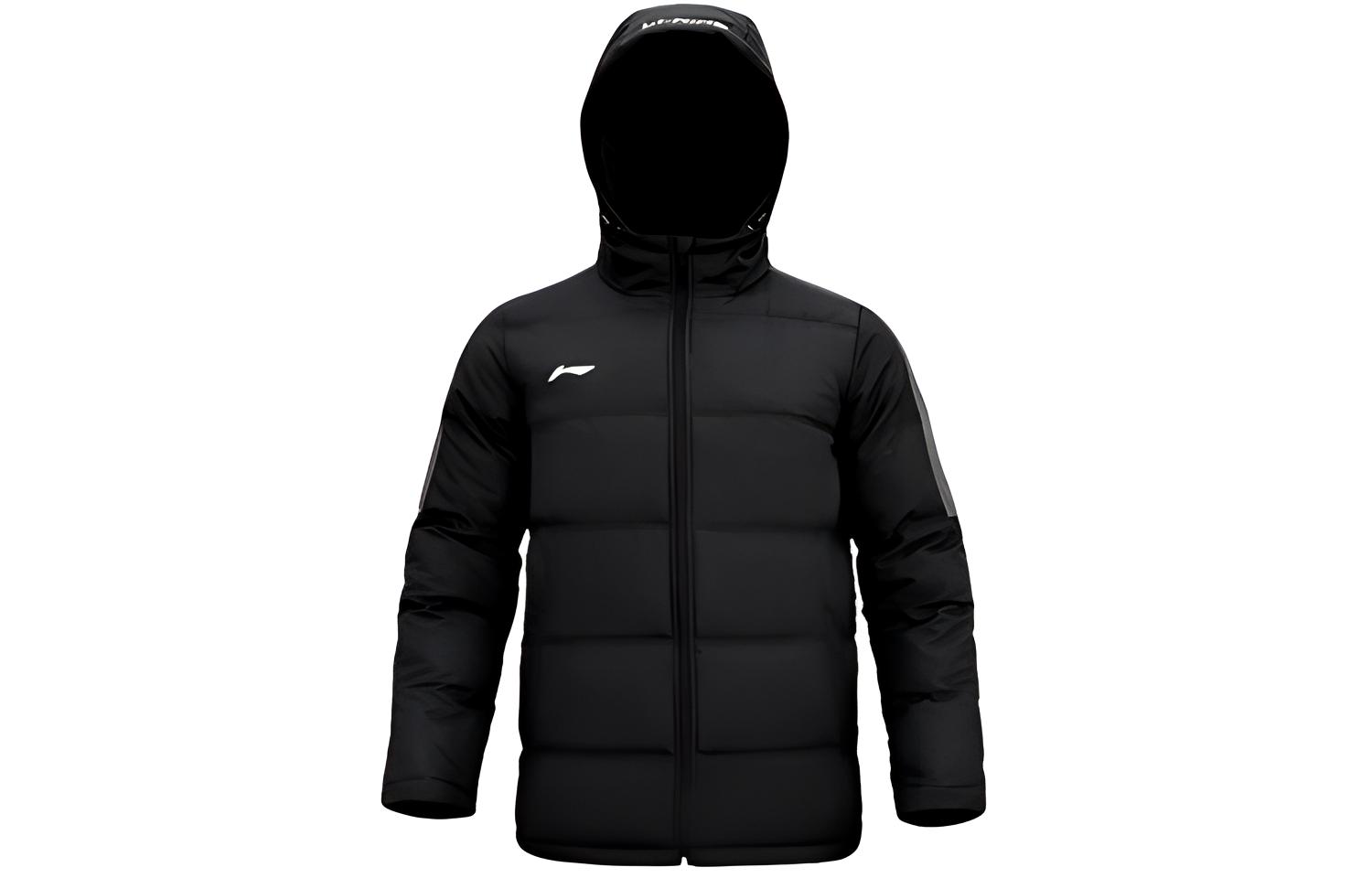 Li Ning Puffer Jacket Men s Black AJMR047-1 XXXXL