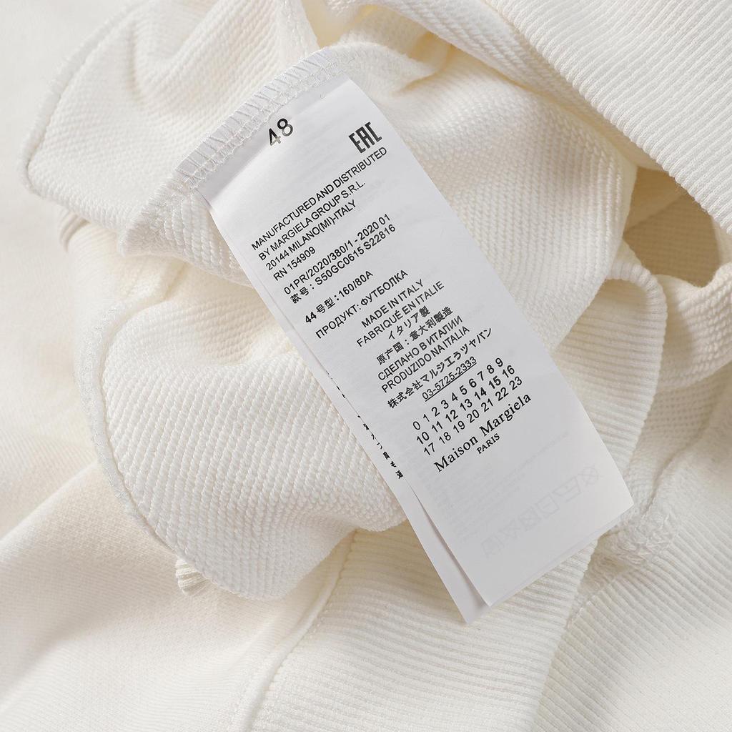 MM6 Maison Margiela Unisex Upside Down Logo Crewneck Sweatshirt - New Autumn Arrival