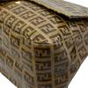 FENDI Zucchino mamma bucket Shoulder Bag Brown Women one belt used