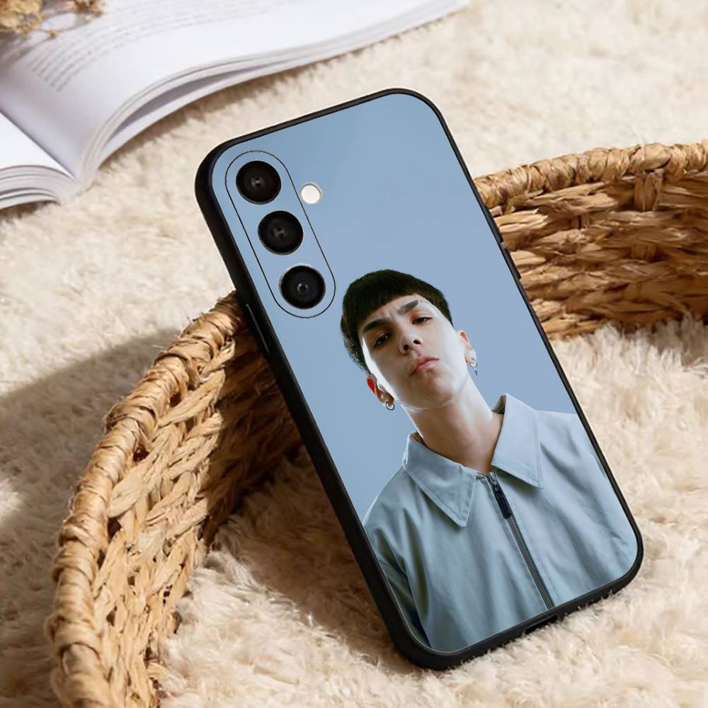 Singer M-Milo J Phone Case For Samsung Galaxy A13,21s,22,31,32,52,53,71,72,73,Soft Black Cover