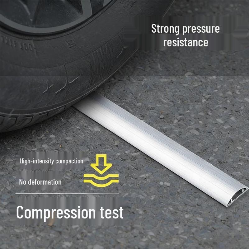Beifute Heavy-Duty Aluminum Alloy Floor Cable Channel
