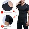 Men's Quick-Dry Short-Sleeve Sports T-Shirt for Summer Fitness & Running
