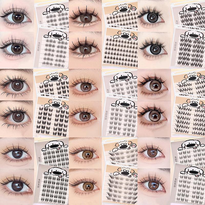 Free False Eyelashes Fox Tie Lazy People Can Choose The  Soft Soft Adhesive Free From False Eyelashes