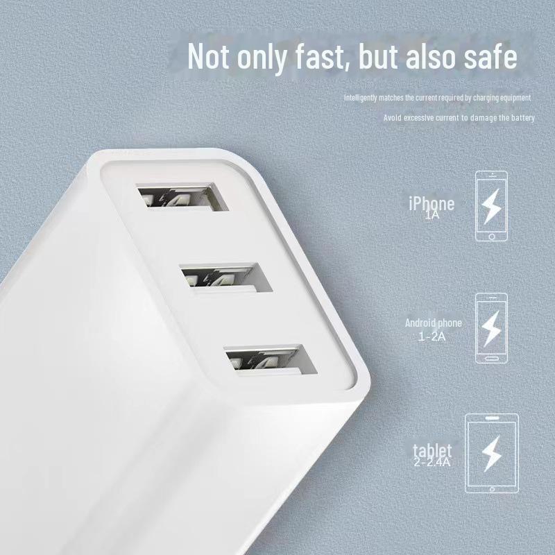 Caricatore USB Multi-Porta Smart con Ricarica Rapida QC4.0 per Telefoni Cellulari
