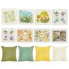 DIY Embroidery Pillow Covers Kit Cotton 14CT 2 Threads Cross Stitch Kits fCross Stitch Pillow Sham Cross Stitch Throw Pillowcase