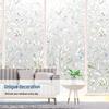 Translucent Frosted Glass Anti-Peep Privacy Film for Bathroom Doors and Windows