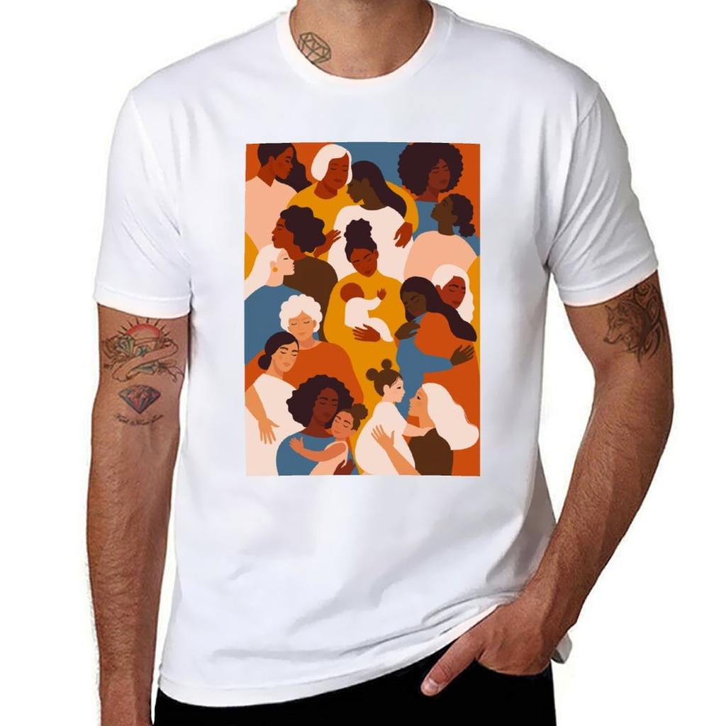 Mothers and daughters hugging Girls are hiding her mom and grandma TShirt Lightweight Hiking TShirt