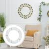 Osterkranz aus Metall, Drahtform, Blumengarten, Hasenform, Drahtkranzform für Ostern, DIY-Bastelprojekt, für drinnen und draußen, Feiertags-Hängedekor, 16
