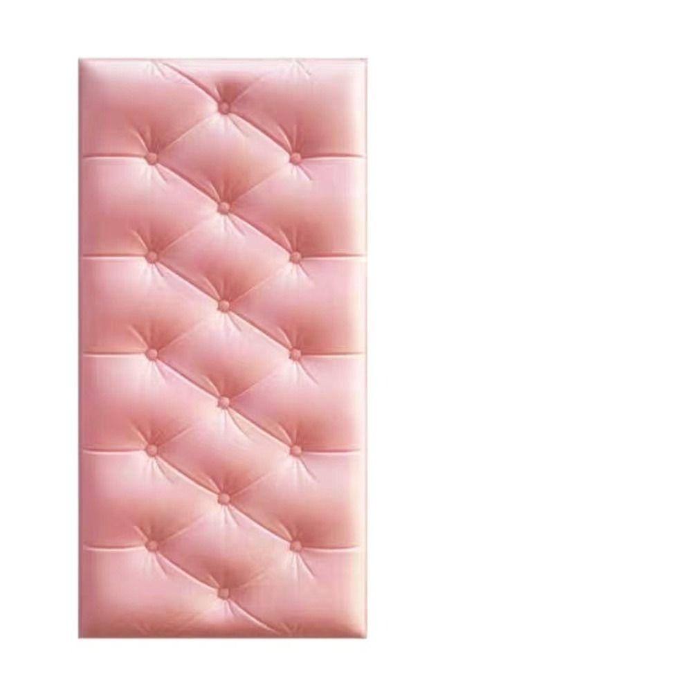 High-Quality Thicken 3D Wall Stickers Self-adhesive Anti-Collision Wallpaper DIY Soft Cushion Kids Bedroom