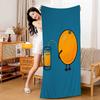 Funny Food Fancy Microfiber Beach Towel Absorbent Quick Dry Soft Yoga Swimming Resort Mountain Climbing Towel