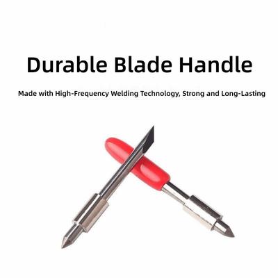 16pcs 30 45 60 Degree Plotter Blades Carbide Replacement Lettering Blades Smooth Vinyl Cutters Blades for Graphtec Cb15 Cb15u