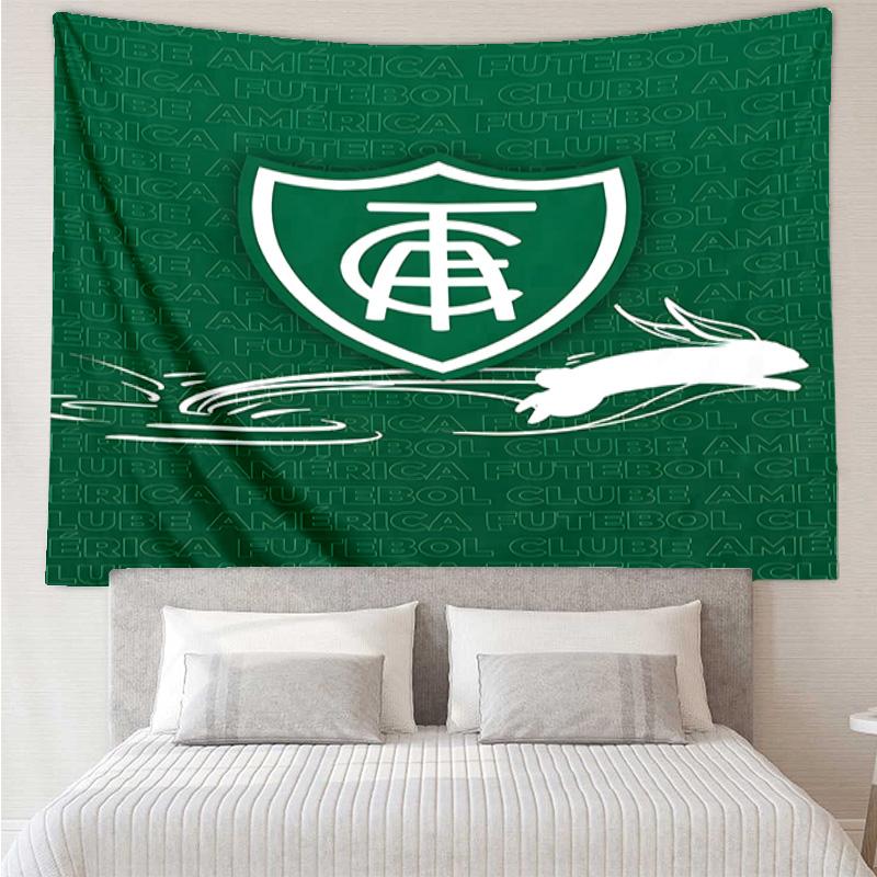 1PC Green Shield Emblem Design Printed Tapestry Room Decoration Wall Hanging for Living Room Bedroom, dormitory, Birthday and Christmas gifts