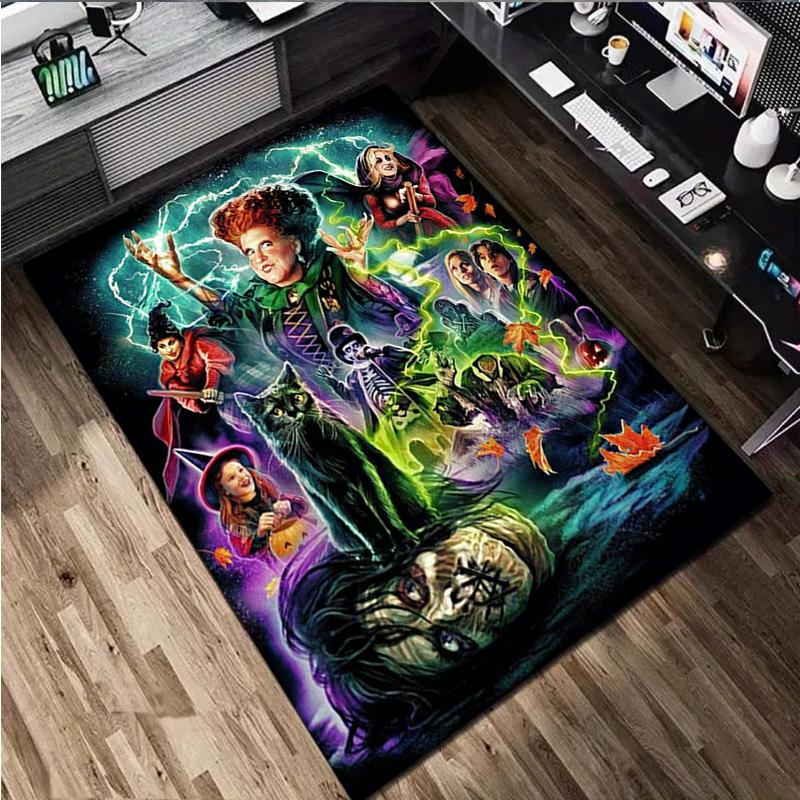 Halloween Magic Carpet Carpet Office Decorative Carpet For Living Room Bedroom Door Mat Floor Rug Computer Chair Area Rug