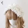 Doll Feeling Bow Headband KC Goth Black Lo Girl Waltz Hair Accessories Mood Limited Lolita Headgear