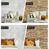 70cm*1/5/10m 3D Self-Adhesive Wallpaper Continuous Waterproof Brick Wall Stickers Living Room Bedroom Children's Room Home Decor