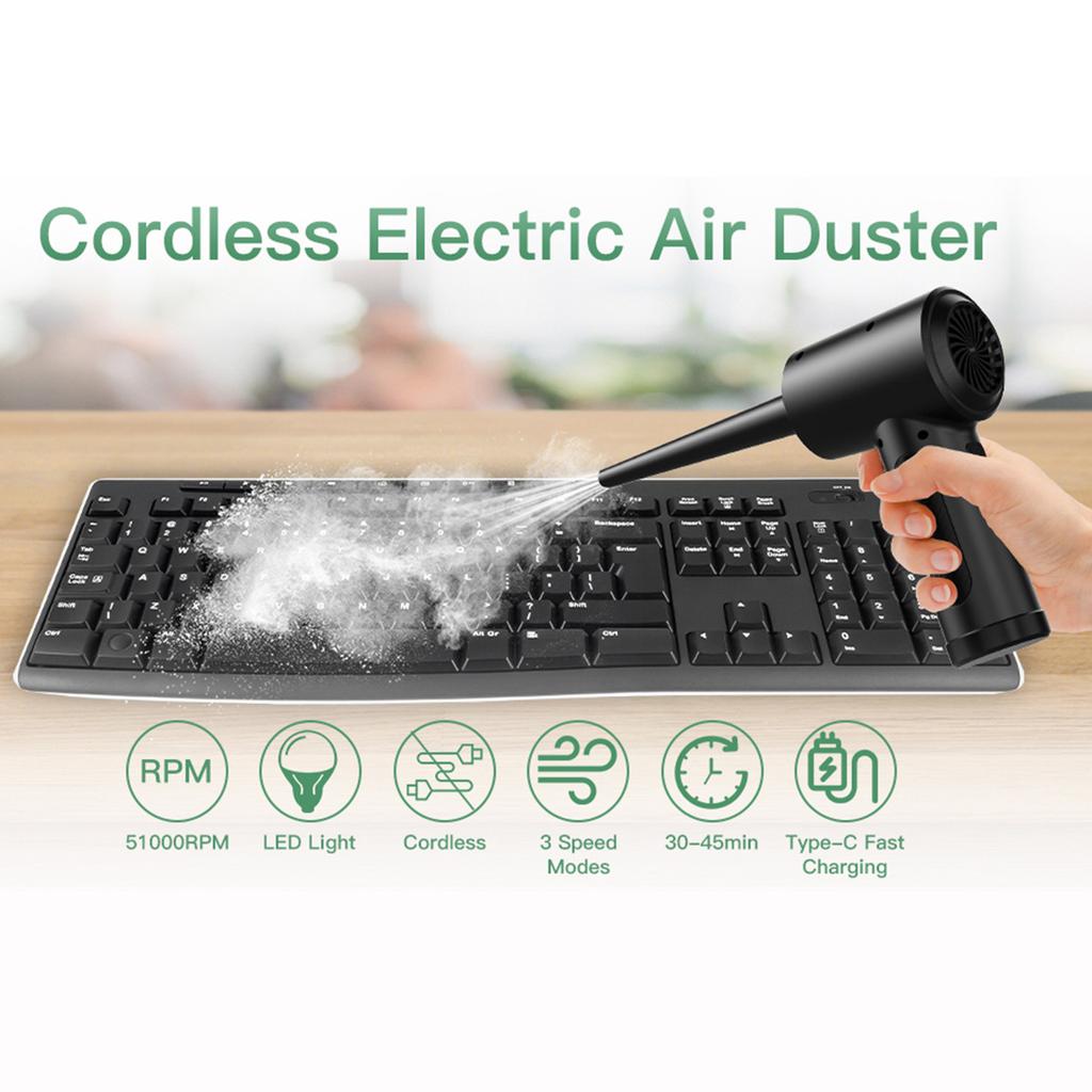 Auto Supplies Factory Explosion Multifunctional Dust Blower Portable Car Wireless Electric Household Handheld Vacuum Cleaner