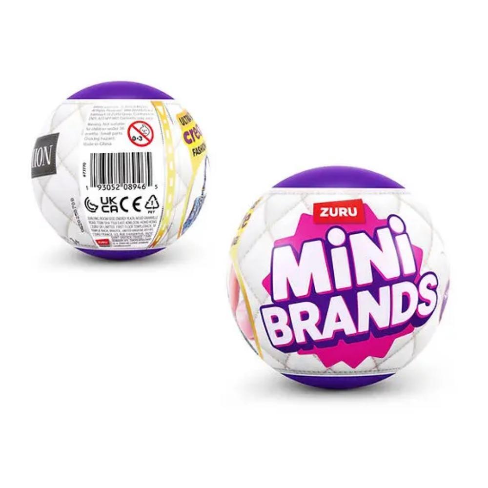 Mini Brand Series Zuru Fashion Series 4 - Sběratelská slepá krabička Kapsle Koule Módní taška Boty a doplňky Dětské hračky