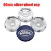 4pcs 3D 56mm 60mm 65mm 68mm Ford logo car emblem Wheel Center Hub Cap auto Rim refit dust-proof badge covers sticker accessories