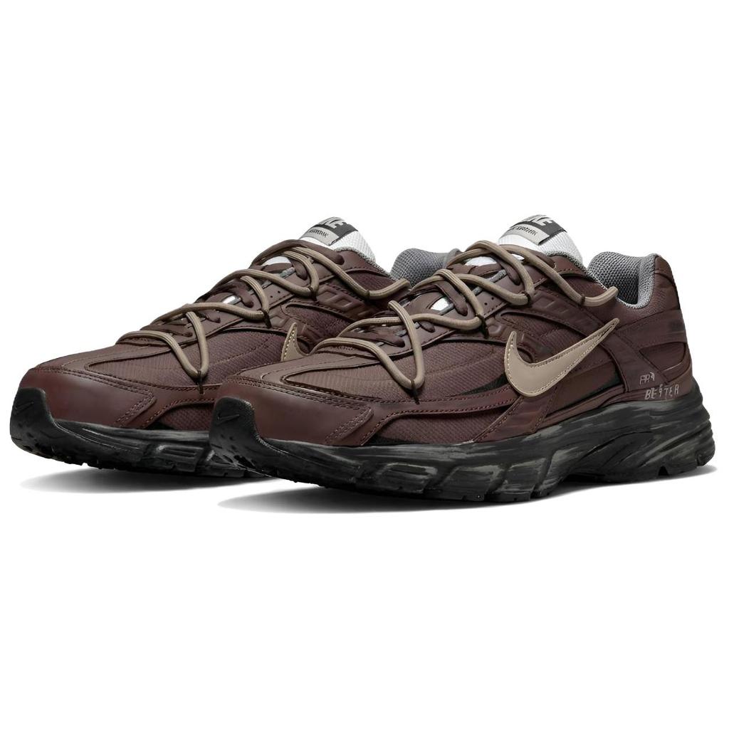 Nike Buty Męskie Initiator Amortyzujące Odporne na Ścieranie Niskie Codzienne do Miasta Biegania Kawowe 394055-100(Team1957-LD)