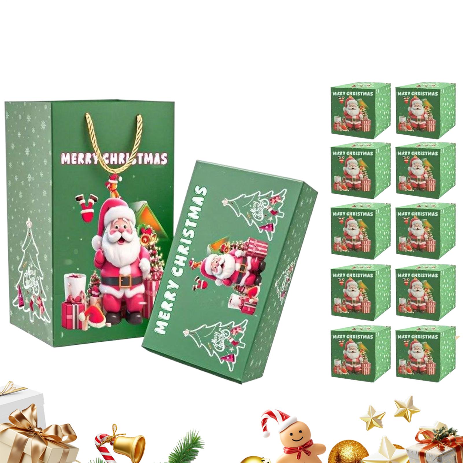 Christmas Boxes Christmas surprise gift box surprise money gift box Christmas Money Box Festive Container Holder for Festival S