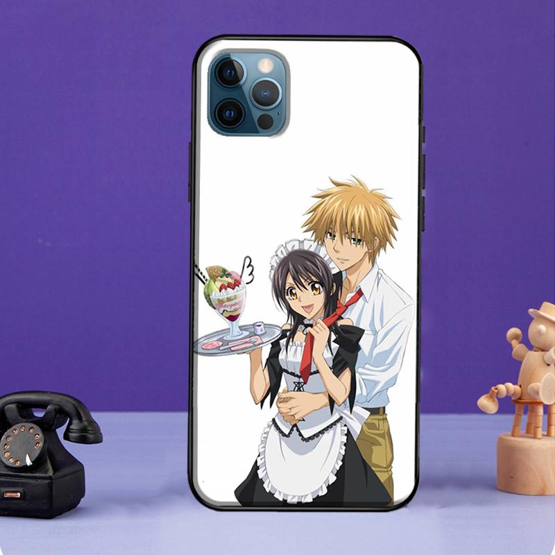 Anime Maid Sama Kaichou Wa Phone Case For iPhone 11 14 13 Pro Max XS XR X SE 2020 5S 6S 7 8 Plus 12 Mini Back Cover