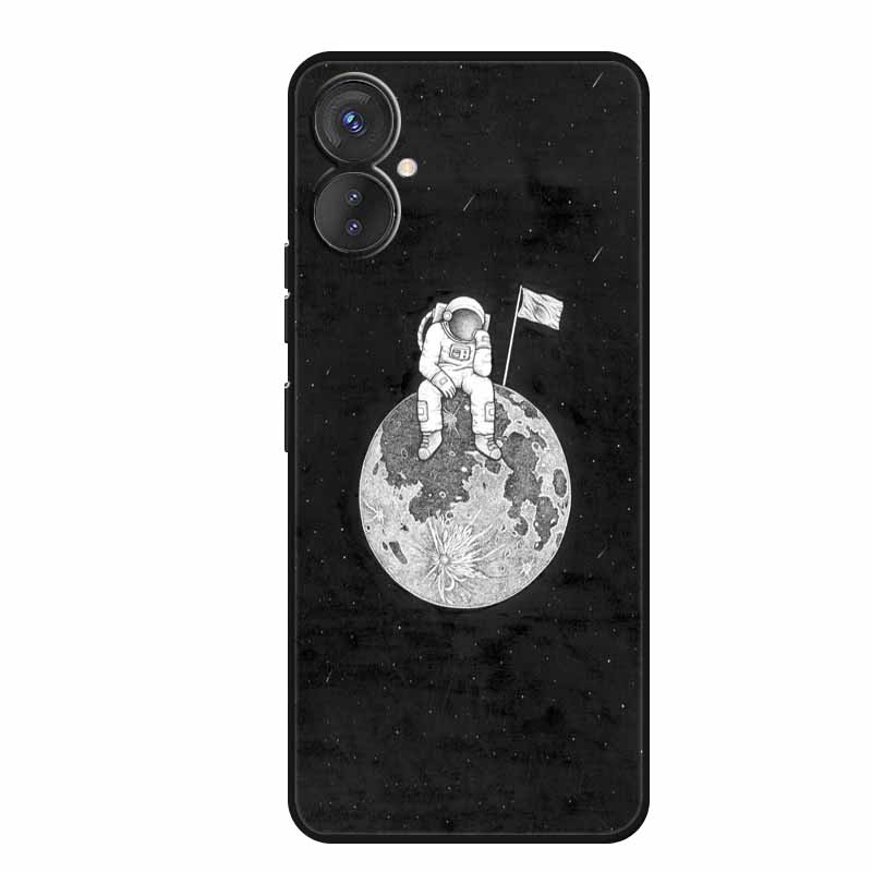 For Tecno Spark 9 Pro Case Astronaut Silicone TPU Soft Back Cover Cases For Tecno Spark9 Pro 9Pro KH7 KH7n Funda Spaceman Capa
