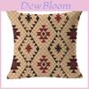 Luxurious Resistant Scatter Waist Throw Pillow Case With Timeless Geometric Design