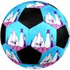 Moomin2 Soccer Ball Colorful All Ages Machine Stitched PVC Competition Ready Durable High-Bounce.SIZE5