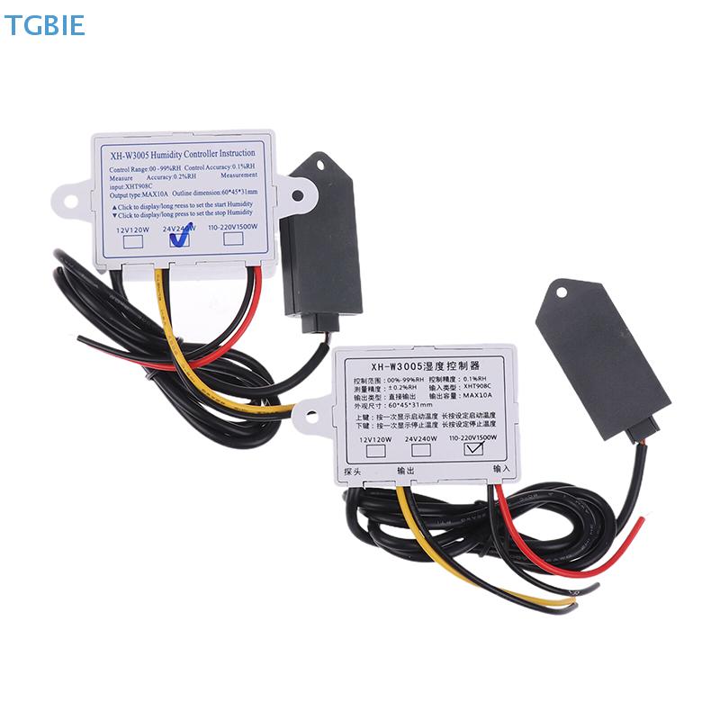 [TL]XH-W3005 Digital Humidity Controller 12V 24V 220V Humidistat Hygrometer Humidity Control Switch Regulator + Humidity Sensor
