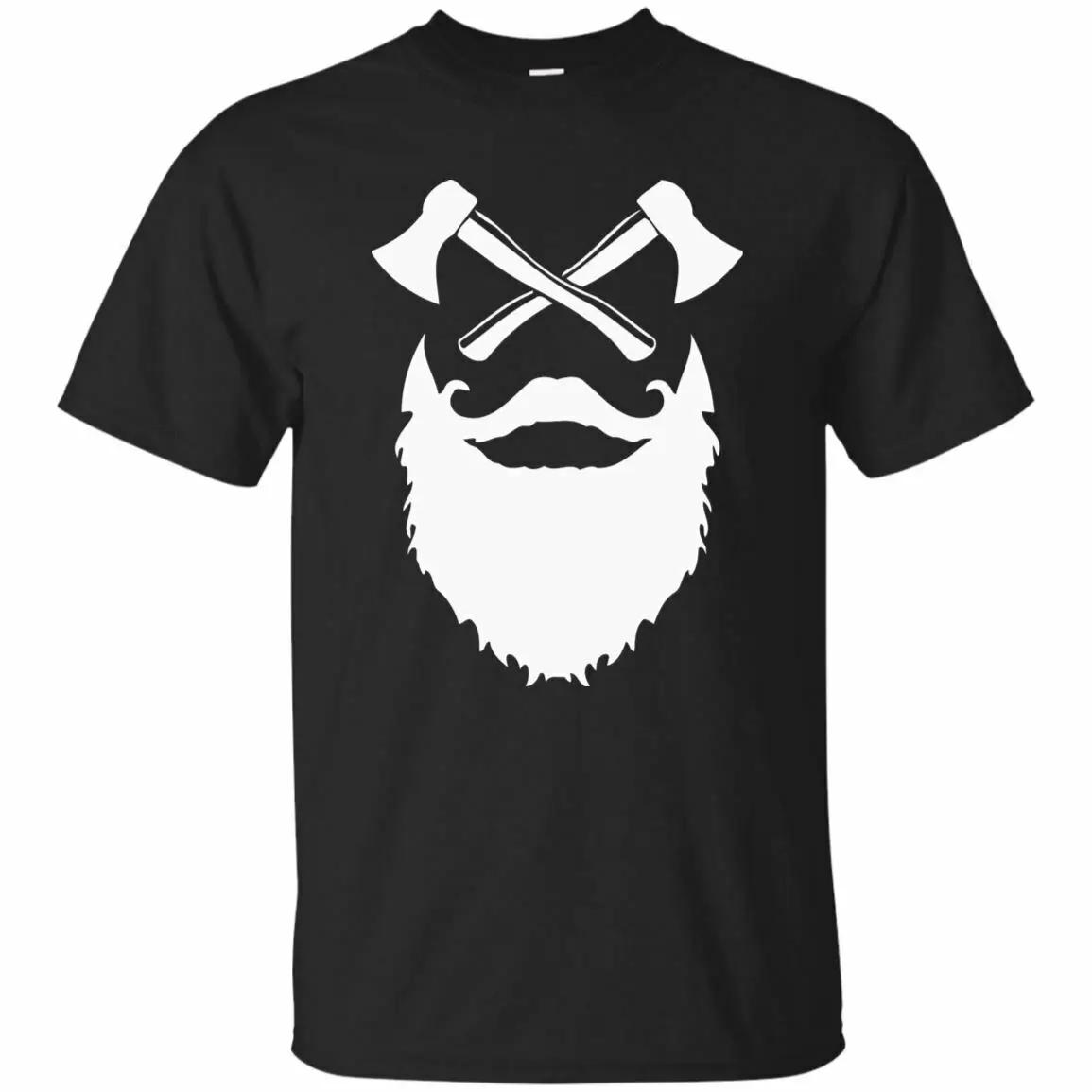 Funny Bearded Man Axe Throwing Graphic Hatchet Gift T Shirt Short Sleeve 100 Cotton Casual Tshirts Loose Top Size S3XL S