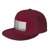 Fashion CN Tower Morning Poster Flat Brim Sun Hat  Covering Face Without Makeup Brand Unisex Caps