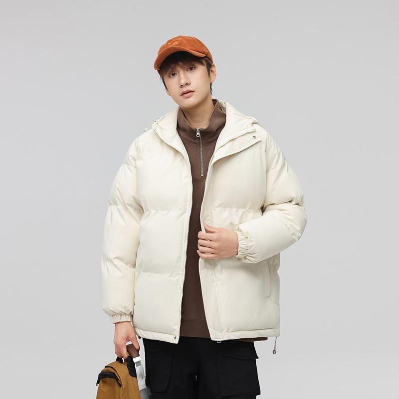 New autumn and winter trend loose thickened men's cotton-padded jacket women's casual couple cotton clothes 27