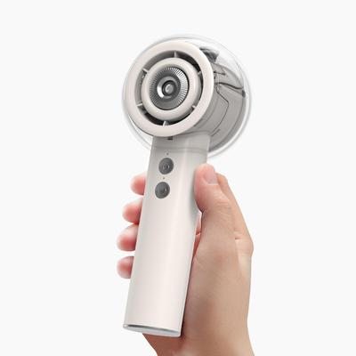2025 New Handy Fan Mist with Cooling Spray Function, 1-Second Cooling, Cool Mist, Handheld Fan, 4000mAh High Capacity, 4 Powerful Airflow Settings, In