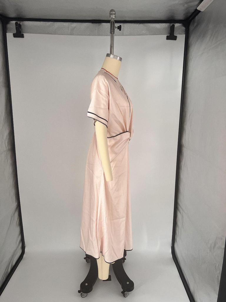 European American Summer Bohemian Elegant Long Dress