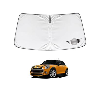 KOKATO Sunshade for Mini Cooper F55/F56 (April 2014 - July 2024) - Custom-Designed for the Front of Your Car. Heat Protection, Sunshade, Light Blockin