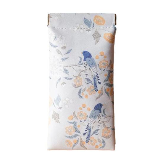 Storage Bag Faux Leather Storage Bag with Superior Detachable Metal Mechanism Automatic Opening Closing Soft Fleece Lining Durable Jewelry Organizer