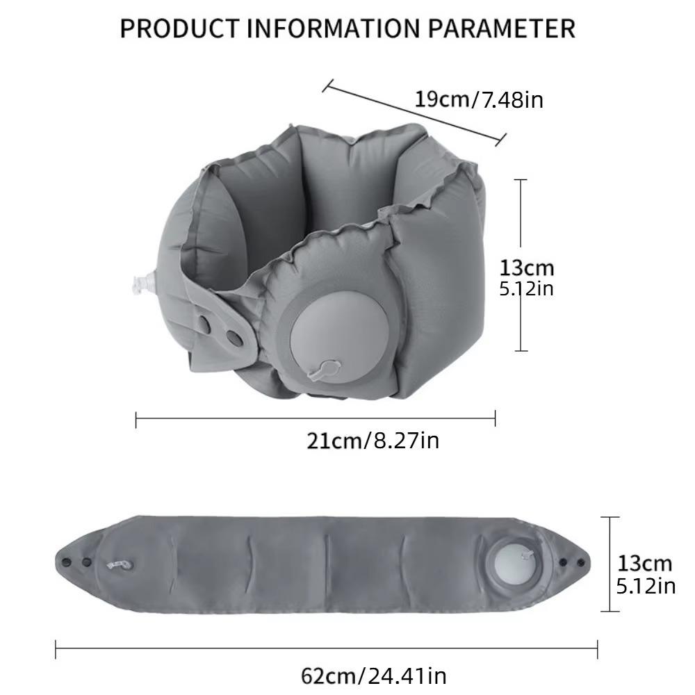 Pressed Inflation U-shaped Inflatable Pillow Super Light Neck Protection Travel Pillow Space Saving Neck Rest Neck Pillow Travel