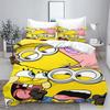Duvet Cover Peanuts Series Set Comforter Bedding 3d Children'S Bedding Set 3-Piece 1 Quilt Cover King Size