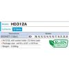 [Tone] Socket Set (12-point, with Holder) HD312A, 9.5mm (3/8") Drive, 12-piece