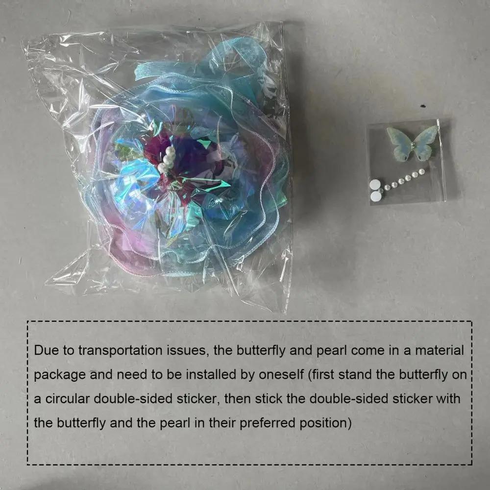 1PC Nowa gradientowa meduza świetlna dekoracja LED Light Festival Pendant Courtyard Lighting Handmade Light Mała lampka nocna