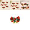 Christmas Mini Butterfly Bell Pendant Set Holiday Decoration Props For Holiday Home Decor