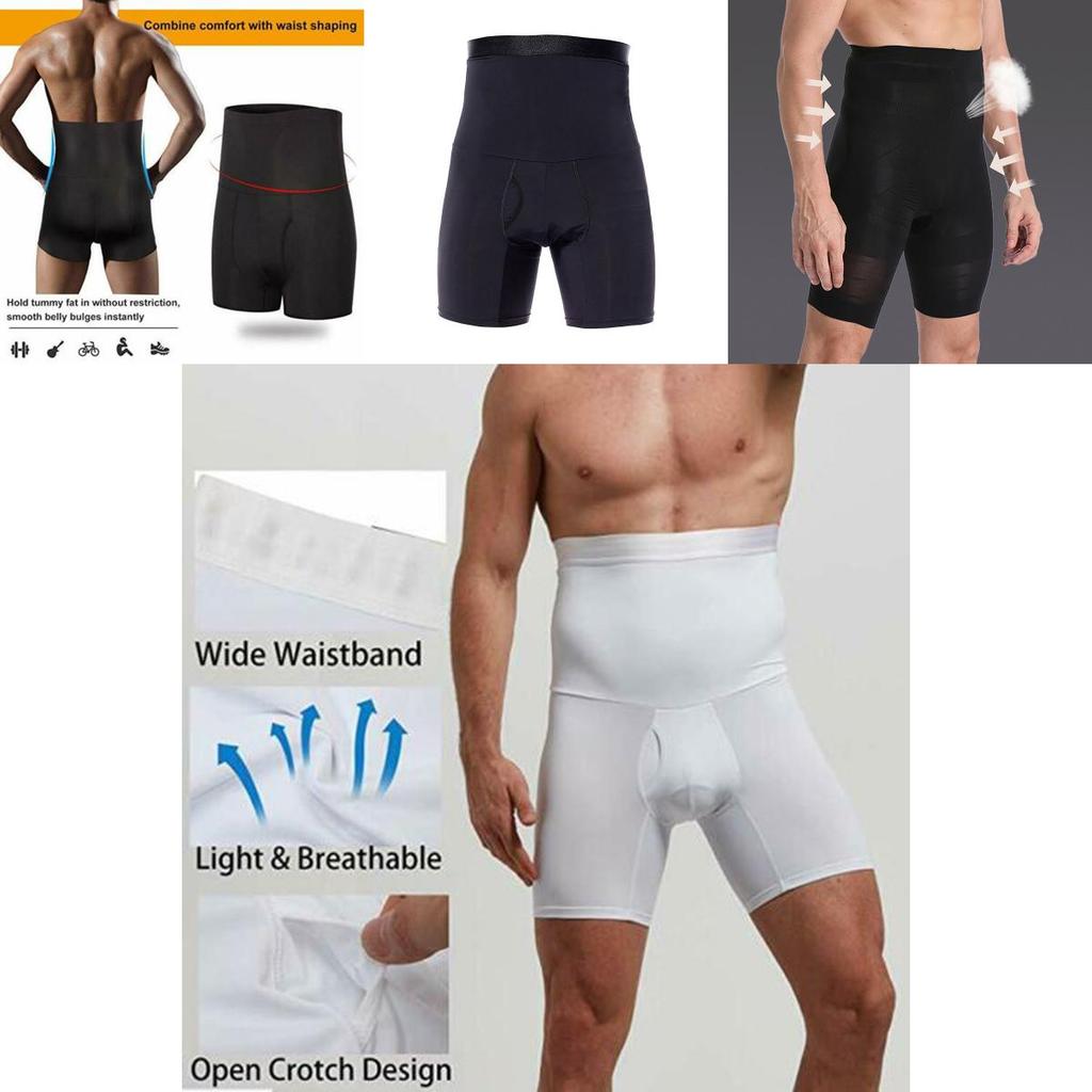 Herren Body Shaper Bauchkontrolle Abnehmende Shorts Mit Atmungsaktivem Und Leichtem Material Für Bequemes Tragen