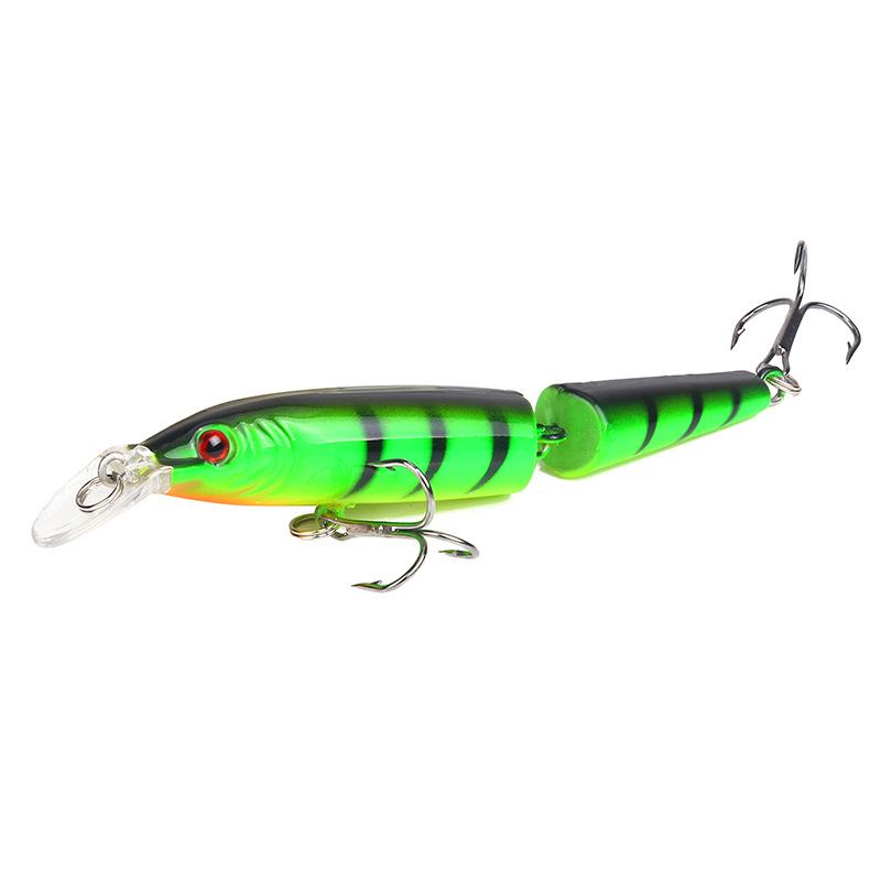 Luya Bait Two Sections Hard Bait 9g/10.5cm Rocking Simulation Mino Bait Hard Bait Fake Bait