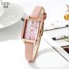 Fashion Square Exquisite Student Quartz Watch Women'S High-End Watch