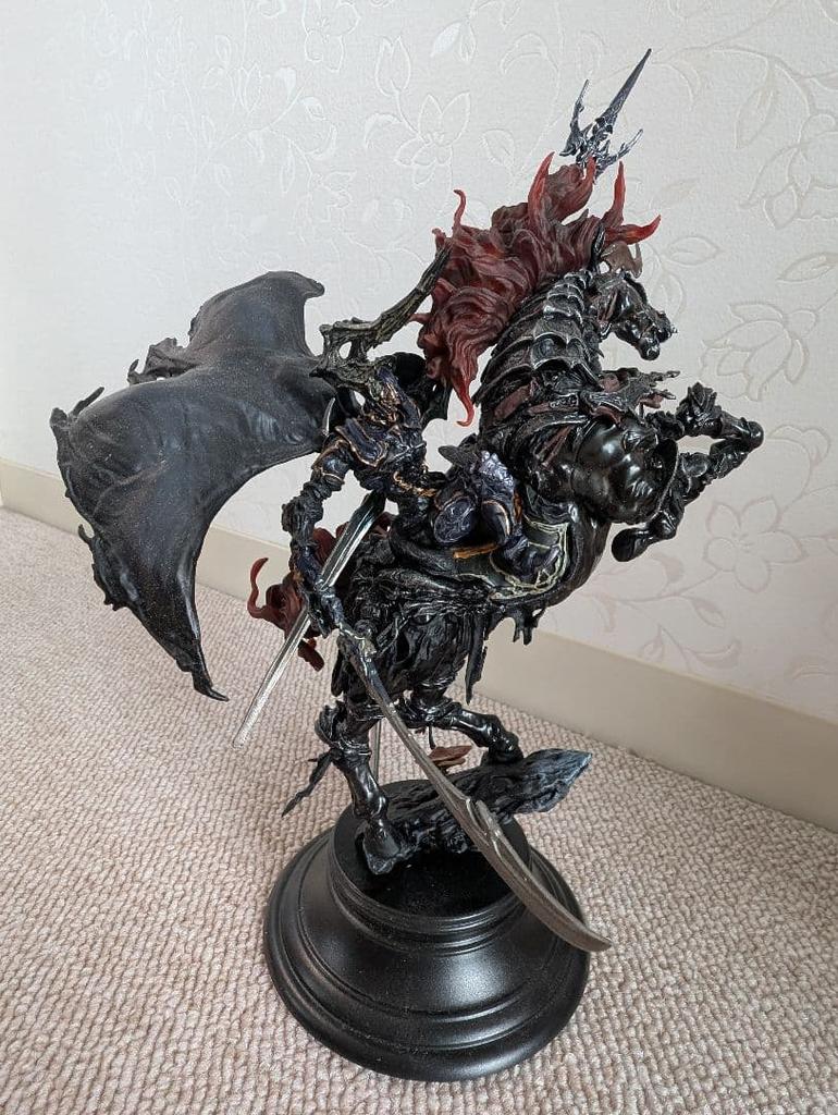 [USED] FF14 Fighting God Odin Meister Quality Figure