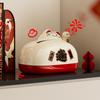 Paper Towel Box with High Level Aesthetic Design Spring Shaped Tabletop Paper Towel Box Hand Operated Lucky Cat Paper Towel Box