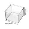 Acrylic Tea Bag Holder Tea Box Coffee Tea Bag Storage and Clear Pantry Organizer for Kitchen with Lid Multi-Compartment