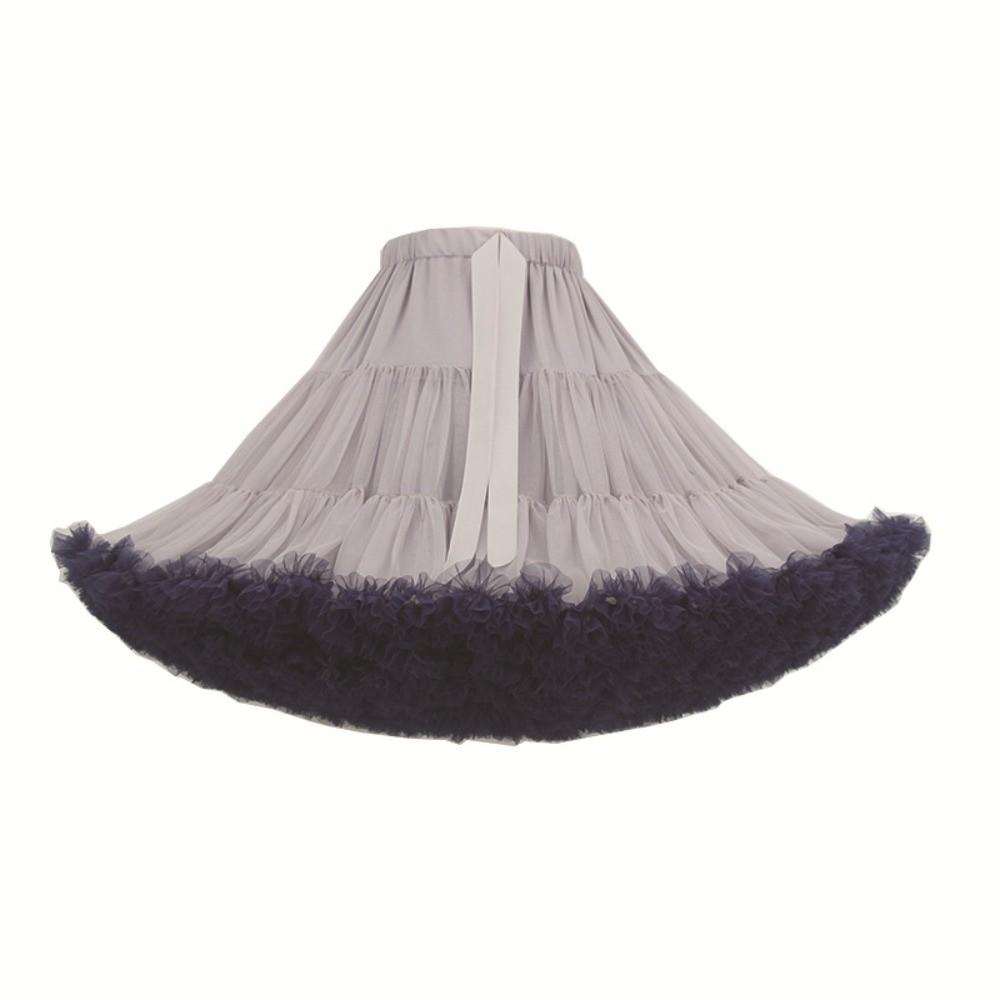 58 Styles Lolita Tutu Skirt 42cm 280g Hexagon Mesh Crinoline No Bone Petticoat Daily Cosplay