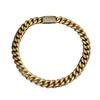 Fashion European and American Trendy Flip Buckle Miami 12MM Bracelet Necklace Chain