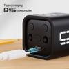 Produktivitet Kub Timer Gravity Sensor Vänd LED-skärm 4 förinställd tid Dubbla lägen Tidshantering Nedräkning Matlagning Student Studie Mini Digital
